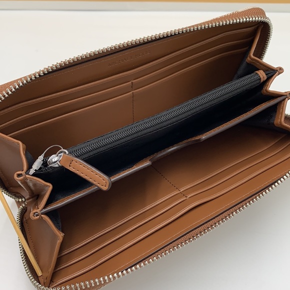 Michael Kors Men’s Women’s Cooper Tech Zip Around Continental Wallet - Picture 7 of 13